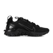 Zwarte lage sneakers met Swoosh-print Nike , Black , Heren