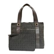 Pre-owned Canvas shoulder-bags Bvlgari Vintage , Brown , Dames