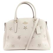 Pre-owned Plastic handbags Coach Pre-owned , White , Dames