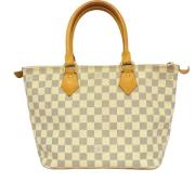 Pre-owned Canvas louis-vuitton-bags Louis Vuitton Vintage , White , Da...