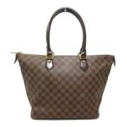 Pre-owned Canvas louis-vuitton-bags Louis Vuitton Vintage , Brown , Da...