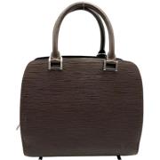 Pre-owned Leather louis-vuitton-bags Louis Vuitton Vintage , Brown , D...