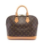 Pre-owned Leather louis-vuitton-bags Louis Vuitton Vintage , Brown , D...