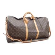 Pre-owned Fabric louis-vuitton-bags Louis Vuitton Vintage , Brown , Da...