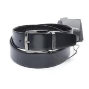 Pre-owned Leather belts Armani Pre-owned , Black , Dames