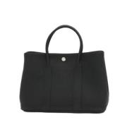 Pre-owned Leather handbags Hermès Vintage , Black , Dames