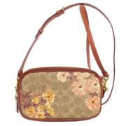 Pre-owned Plastic shoulder-bags Coach Pre-owned , Brown , Dames