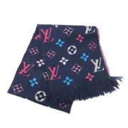 Pre-owned Wool scarves Louis Vuitton Vintage , Multicolor , Dames