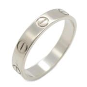 Pre-owned White Gold rings Cartier Vintage , Gray , Unisex