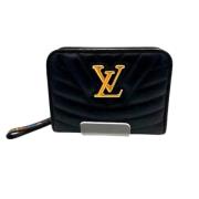 Pre-owned Leather wallets Louis Vuitton Vintage , Blue , Dames