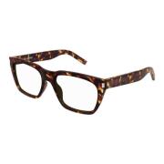 Klassieke Zwarte Zonnebril Saint Laurent , Brown , Unisex