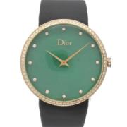 Pre-owned Rose Gold watches Dior Vintage , Green , Heren