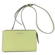 Pre-owned Leather shoulder-bags Michael Kors Pre-owned , Green , Dames