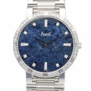 Pre-owned White Gold watches Piaget Pre-owned , Blue , Heren