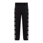 Sweatpants uit de ondergoedlijn Moschino , Black , Heren