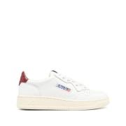 Witte Sneakers met Paneeldesign Autry , White , Dames