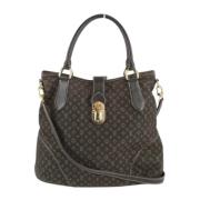 Pre-owned Fabric louis-vuitton-bags Louis Vuitton Vintage , Brown , Da...