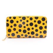 Pre-owned Fabric wallets Louis Vuitton Vintage , Yellow , Dames