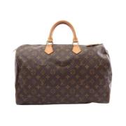 Pre-owned Canvas louis-vuitton-bags Louis Vuitton Vintage , Brown , Da...