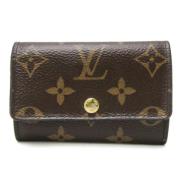 Pre-owned Fabric key-holders Louis Vuitton Vintage , Brown , Dames