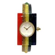 Pre-owned Stainless Steel watches Gucci Vintage , Multicolor , Dames