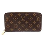 Pre-owned Canvas wallets Louis Vuitton Vintage , Brown , Dames