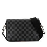 Pre-owned Leather louis-vuitton-bags Louis Vuitton Vintage , Black , D...