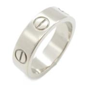 Pre-owned White Gold rings Cartier Vintage , Gray , Dames