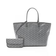 Pre-owned Canvas totes Goyard Vintage , Gray , Dames