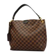 Pre-owned Fabric louis-vuitton-bags Louis Vuitton Vintage , Brown , Da...