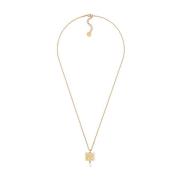 Gouden en witte ketting Dior , Yellow , Dames