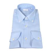 Button Down Oxford Reis Shirt Xacus , Blue , Heren