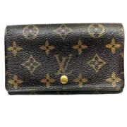 Pre-owned Fabric wallets Louis Vuitton Vintage , Brown , Dames