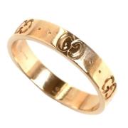 Pre-owned Rose Gold rings Gucci Vintage , Yellow , Dames