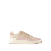 Roze Leren Sneakers - B-Court Flip Balmain , Pink , Dames