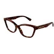 Stijlvolle zonnebril voor modefanaten Gucci , Brown , Unisex