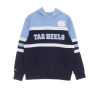 UNC Tar Heels Hoodie Navy/Blauw Mitchell & Ness , Blue , Heren