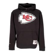 Kansas City Chiefs Logo Hoodie Mitchell & Ness , Black , Heren