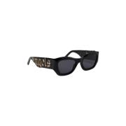 Zwarte Canby Zonnebril Palm Angels , Black , Unisex