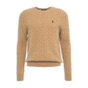 Beige Gebreide Kleding Aw24 Stijlvol Comfortabel Ralph Lauren , Beige ...