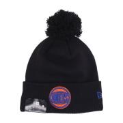 NBA City Night Alt Grafische Gebreide Muts New Era , Black , Heren