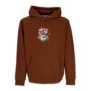 Sepia Lichtgewicht Hoodie Obey , Brown , Heren