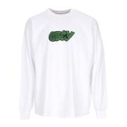 Klassieke City Watch Dog Longsleeve T-shirt Obey , White , Heren