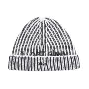 Zwarte Beanie Hoed voor Mannen 032c , Black , Heren