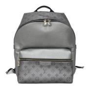 Pre-owned Leather louis-vuitton-bags Louis Vuitton Vintage , Gray , Da...