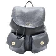 Pre-owned Leather backpacks Coach Pre-owned , Black , Dames