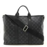 Pre-owned Canvas louis-vuitton-bags Louis Vuitton Vintage , Black , Da...