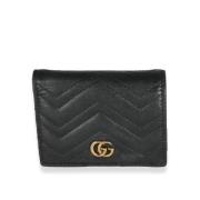 Pre-owned Leather handbags Gucci Vintage , Black , Dames