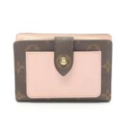 Pre-owned Canvas wallets Louis Vuitton Vintage , Pink , Dames