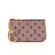 Pre-owned Canvas wallets Louis Vuitton Vintage , Pink , Dames